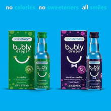 Load image into Gallery viewer, SodaStream Fizzi Sparkling Water Maker Bundle (Black), with CO2, BPA Free Bottles, and Bubly Drops Flavors
