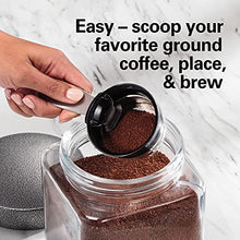 Load image into Gallery viewer, Hamilton Beach Scoop Single Serve Coffee Maker, Fast Brewing, Stainless Steel (49981A)
