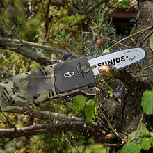 Load image into Gallery viewer, Sun Joe SWJ803E-CMO 10 inch 8.0 Amp Electric Multi-Angle Pole Chain Saw, Camo

