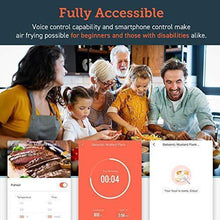Load image into Gallery viewer, COSORI Smart WiFi Air Fryer 5.8QT(100 Recipes), Digital Touchscreen with 11 Cooking Presets for Air Frying, Roasting &amp; Keep Warm ,Preheat &amp; Shake Remind, Works with Alexa &amp; Google Assistant,1700W
