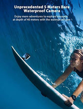 Load image into Gallery viewer, Victure 4K 60FPS AC940 Action Camera 8M Bare Machine Waterproof 20MP Sports Camera with Touch Screen Vlog Camera EIS Remote Control 131 Feet Underwater Camcorder with 1350mAh Batteries and Accessories
