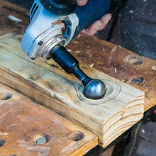 Load image into Gallery viewer, ARBORTECH Ball Gouge | Ø 30 mm Spherical Shaped Wood Gouge Power Carving Attachment for Angle Grinder | BAL.FG.2000
