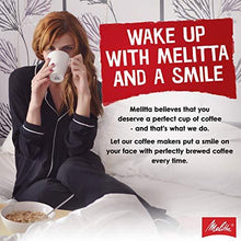 Load image into Gallery viewer, Melitta Aroma Enhance Drip Coffee Maker with Double Wall Vacuum Stainless Steel Carafe | Capacity: 10 cups | Includes 5 Melitta Coffee Filters #4 (White)
