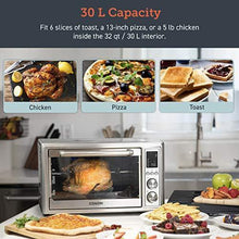 Load image into Gallery viewer, COSORI CO130-AO Air Fryer Toaster Oven Combo 12-in-1 Countertop Rotisserie &amp; Dehydrator for Chicken, Pizza, 100 Recipes &amp; 6 Accessories Included, 30L, Silver

