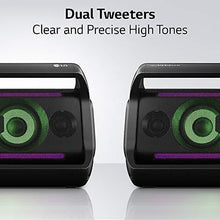 Load image into Gallery viewer, LG PK7 XBOOM Go Water-Resistant Wireless Bluetooth Party Speaker with Up To 22 Hours Playback - Black
