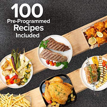 Load image into Gallery viewer, NuWave Brio 15.5-Quart Large Capacity Air Fryer + Grill; Probe; 2 Stainless Steel Racks; Drip Tray; Rotisserie Kit; Sear, Stage, Preheat, Rotisserie
