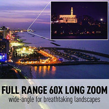 Load image into Gallery viewer, Panasonic LUMIX FZ80 4K Digital Camera, 18.1 Megapixel Video Camera, 60X Zoom DC VARIO 20-1200mm Lens, F2.8-5.9 Aperture, Power O.I.S. Stabilization, Touch Enabled 3-Inch LCD, Wi-Fi, DC-FZ80K (Black)
