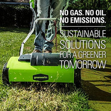Load image into Gallery viewer, Greenworks 10 Amp 14-Inch Corded Dethatcher, 27022
