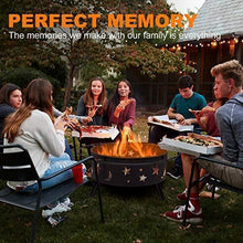Load image into Gallery viewer, Outdoor Fire Pits Wood Burning Firepits for Outside,32 Inch

