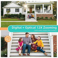 Load image into Gallery viewer, HeimVision PTZ Security Camera Outdoor, 2x2MP Ultra HD Dual Lens, Pan/Tilt/12X Zoom, 360° View, Wi-Fi Wireless Camera with Floodlights, Color Night Vision, 2-Way Audio, Motion Detection, Weatherproof
