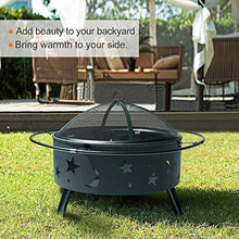 Load image into Gallery viewer, Outdoor Fire Pits Wood Burning Firepits for Outside,32 Inch

