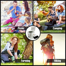 Load image into Gallery viewer, SereneLife Outdoor Portable Toilet with Carry Bag, Travel Toilet with Level indicator | | 3 Way Pistol Flush | Rotating Spout, for Camping, Boating, Traveling &amp; Roadtripping
