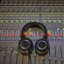 Load image into Gallery viewer, Audio-Technica ATH-M50X Professional Studio Monitor Headphones, Black, Professional Grade, Critically Acclaimed, with Detachable Cable
