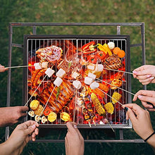 Load image into Gallery viewer, Yaheetech Fire Pit 32'' Iron Fire Pit Outdoor Patio BBQ Camping Bonfire Bronze Outdoor Fireplace Fire Bowl with Spark Screen, Mesh Cover Grills Poker Square Fire Pit
