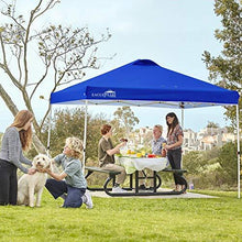 Load image into Gallery viewer, EAGLE PEAK 10’ x 10' Pop Up Canopy Tent Instant Outdoor Canopy Easy Set-up Straight Leg Folding Shelter with 100 Square Feet of Shade (Blue)
