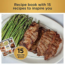 Load image into Gallery viewer, Ninja FG551 Foodi Smart XL 6-in-1 Indoor Grill with 4-Quart Air Fryer Roast Bake Dehydrate Broil and Leave-in Thermometer, with Extra Large Capacity, and a Stainless Steel Finish
