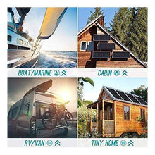 Load image into Gallery viewer, Renogy Solar Panel 2pcs 100 Watt 12 Volt Monocrystalline, 2-Pack Compact Design
