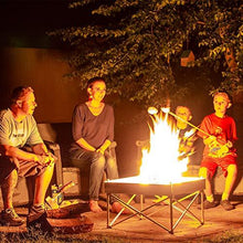 Load image into Gallery viewer, Pop-Up Fire Pit | Portable and Lightweight | Fullsize 24 Inch | Weighs 7 lbs. | Never Rust Fire Pit | Heat Shield NOT Included
