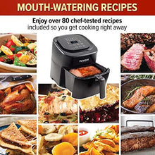 Load image into Gallery viewer, NUWAVE BRIO 6-Quart Digital Air Fryer with One-Touch Digital Controls, 6 easy presets, Precise Temperature Control, Recipe Book, Basket Divider, Wattage Control, PREHEAT &amp; REHEAT Function
