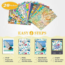 Load image into Gallery viewer, Fujifilm Instax Mini 11 Instant Camera + Fujifilm Instax Mini Twin Pack Instant Film (16437396) + Single Pack Rainbow Film + Case + Travel Stickers (Ice White)

