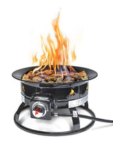 Load image into Gallery viewer, Outland Firebowl 893 Deluxe Outdoor Portable Propane Gas Fire Pit with Cover &amp; Carry Kit, 19-Inch Diameter 58,000 BTU
